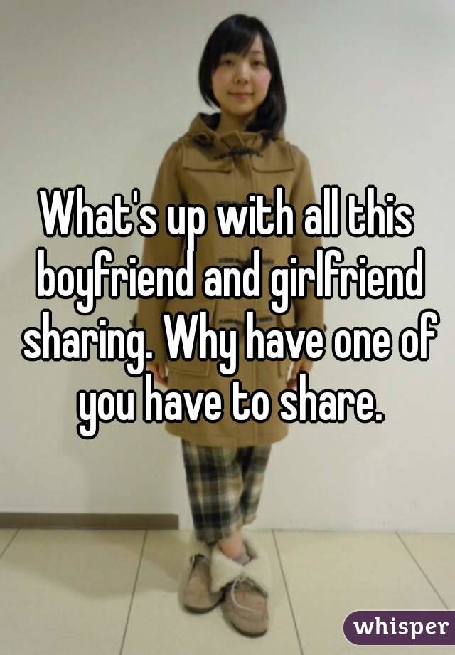 Boyfriend shares girlfriend